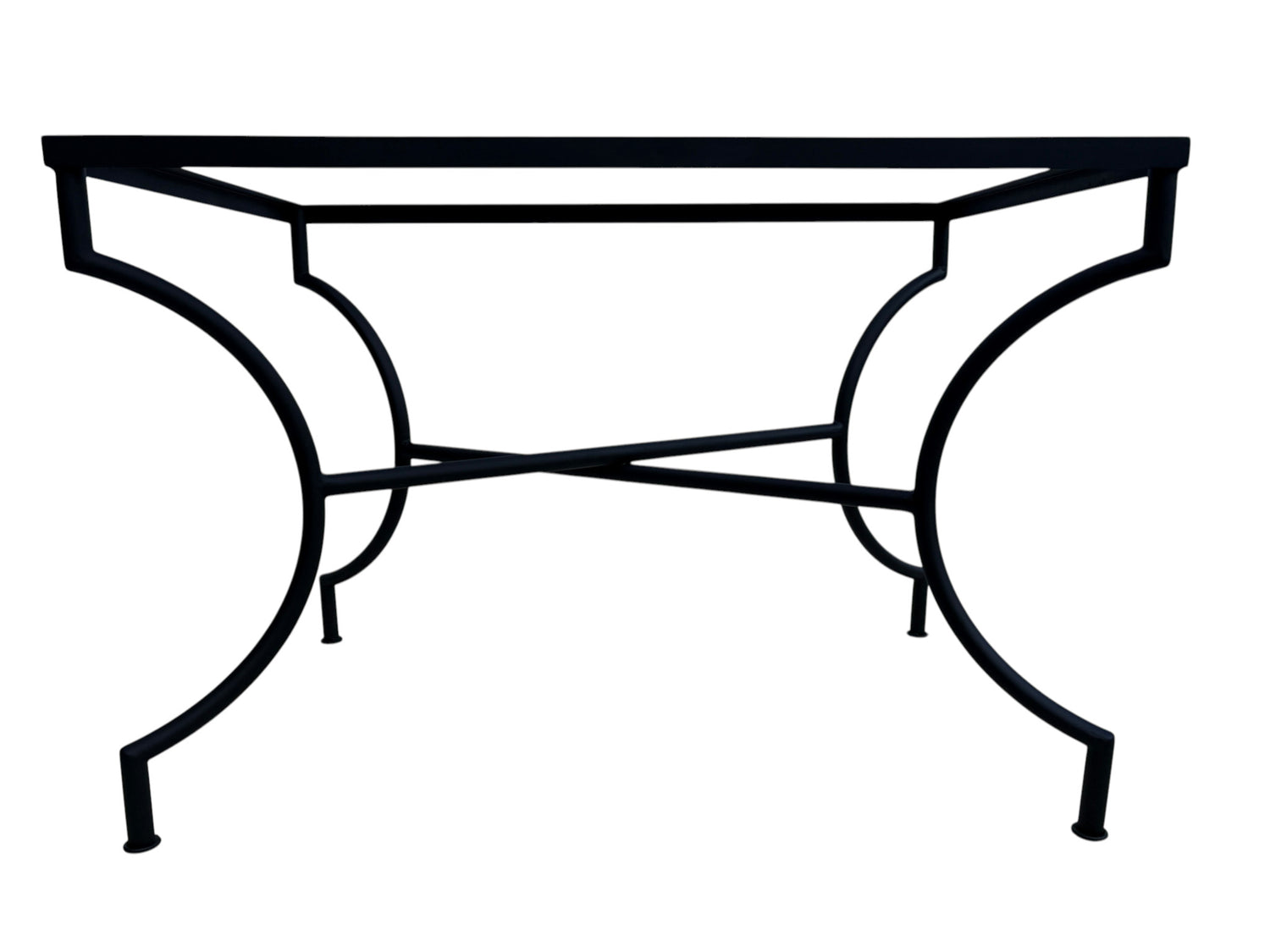 Wrought Iron Base for 24"x36" Dining Tables