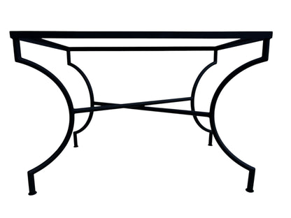 Wrought Iron Base for 24"x36" Dining Tables