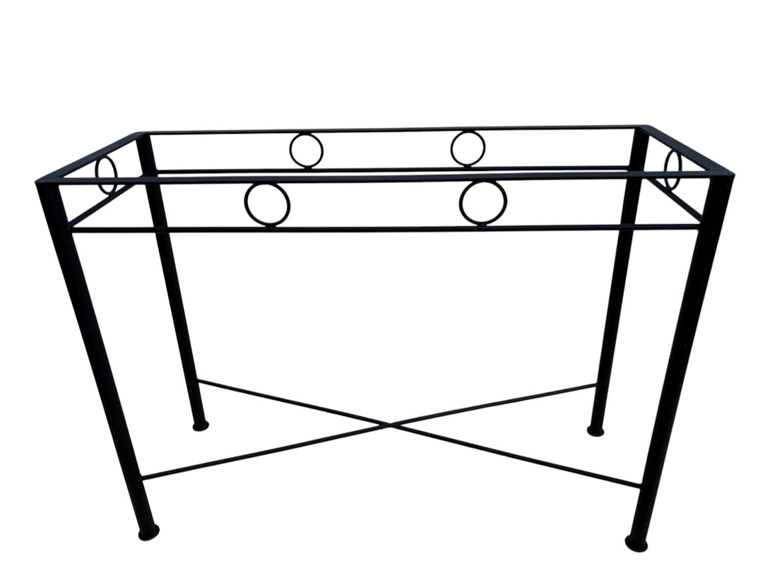 Wrought Iron Base for Long Console Table