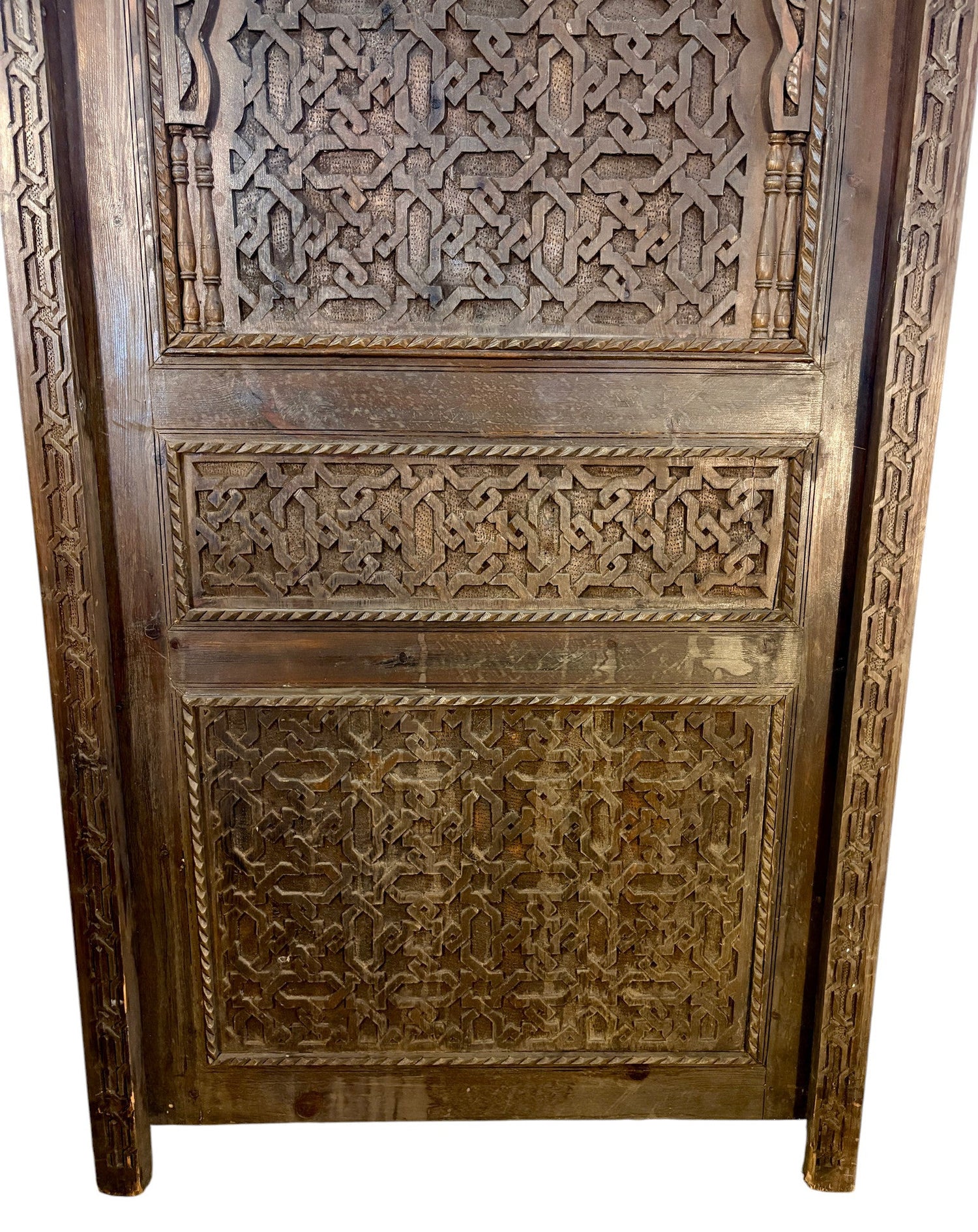 Hand-Carved Moroccan Riad Door