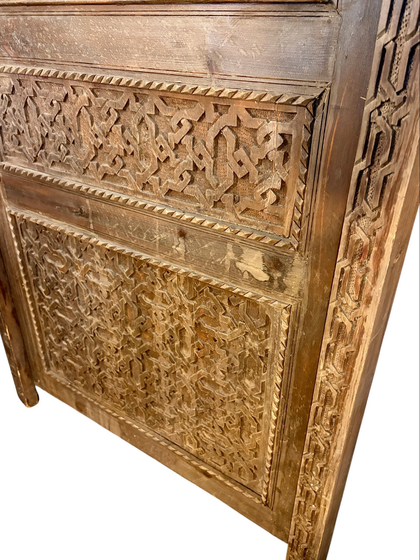 Hand-Carved Moroccan Riad Door