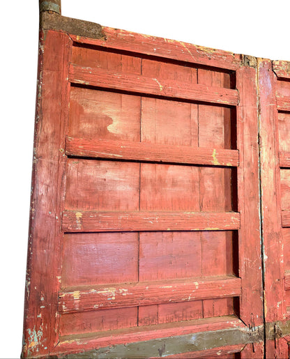 Antique Moroccan Riad Door with Bab al-Khoukha