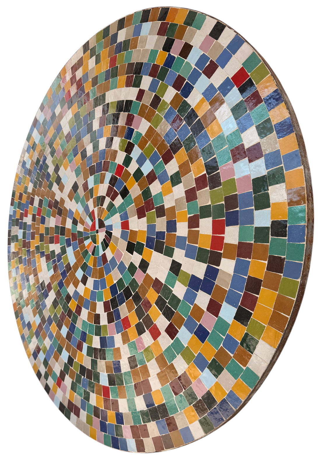 48" Multi Zellige Mosaic Table Top