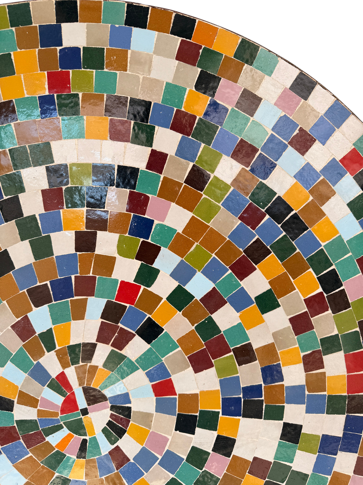 48" Multi Zellige Mosaic Table Top