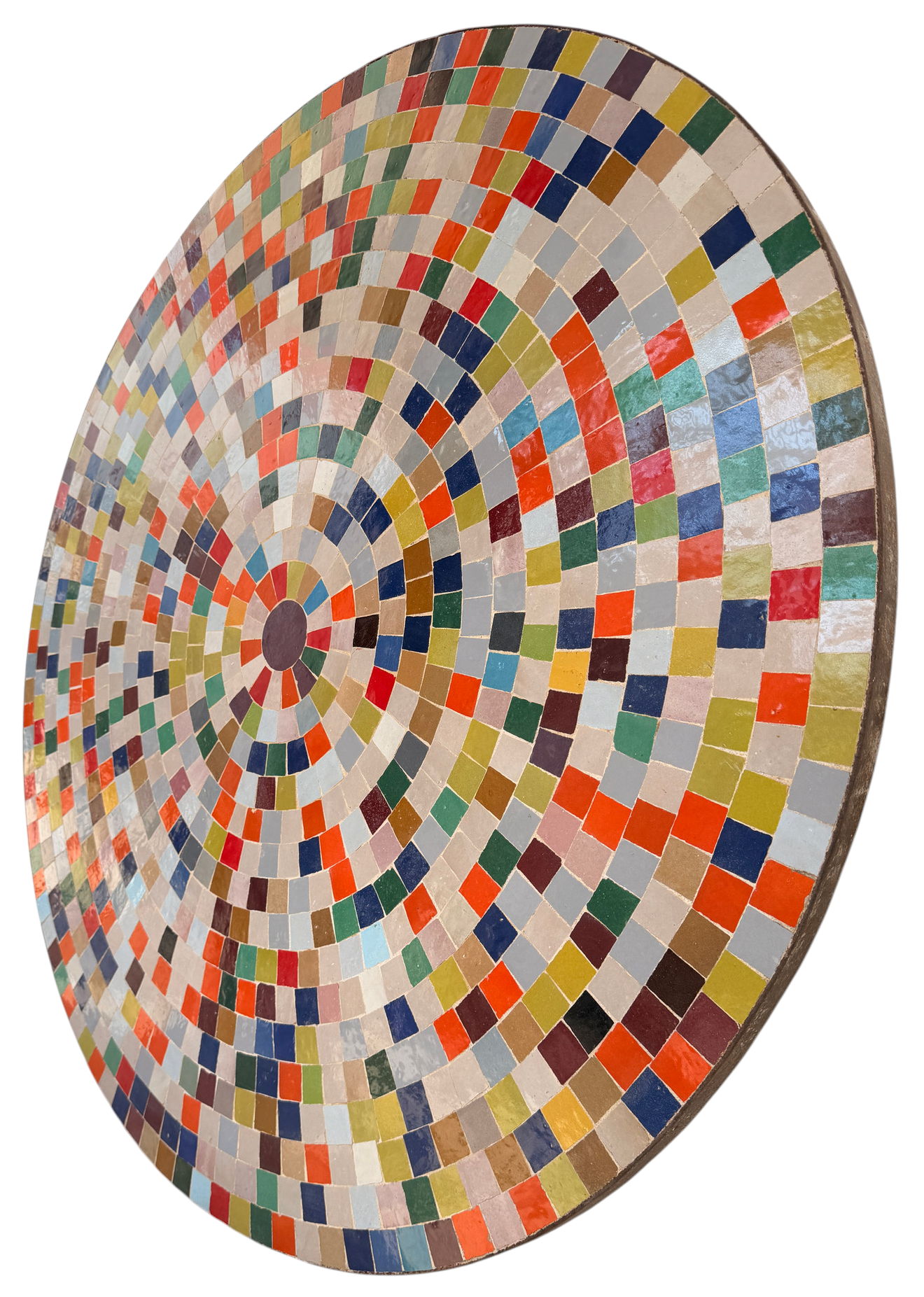 48" Multi Zellige Mosaic Table Top