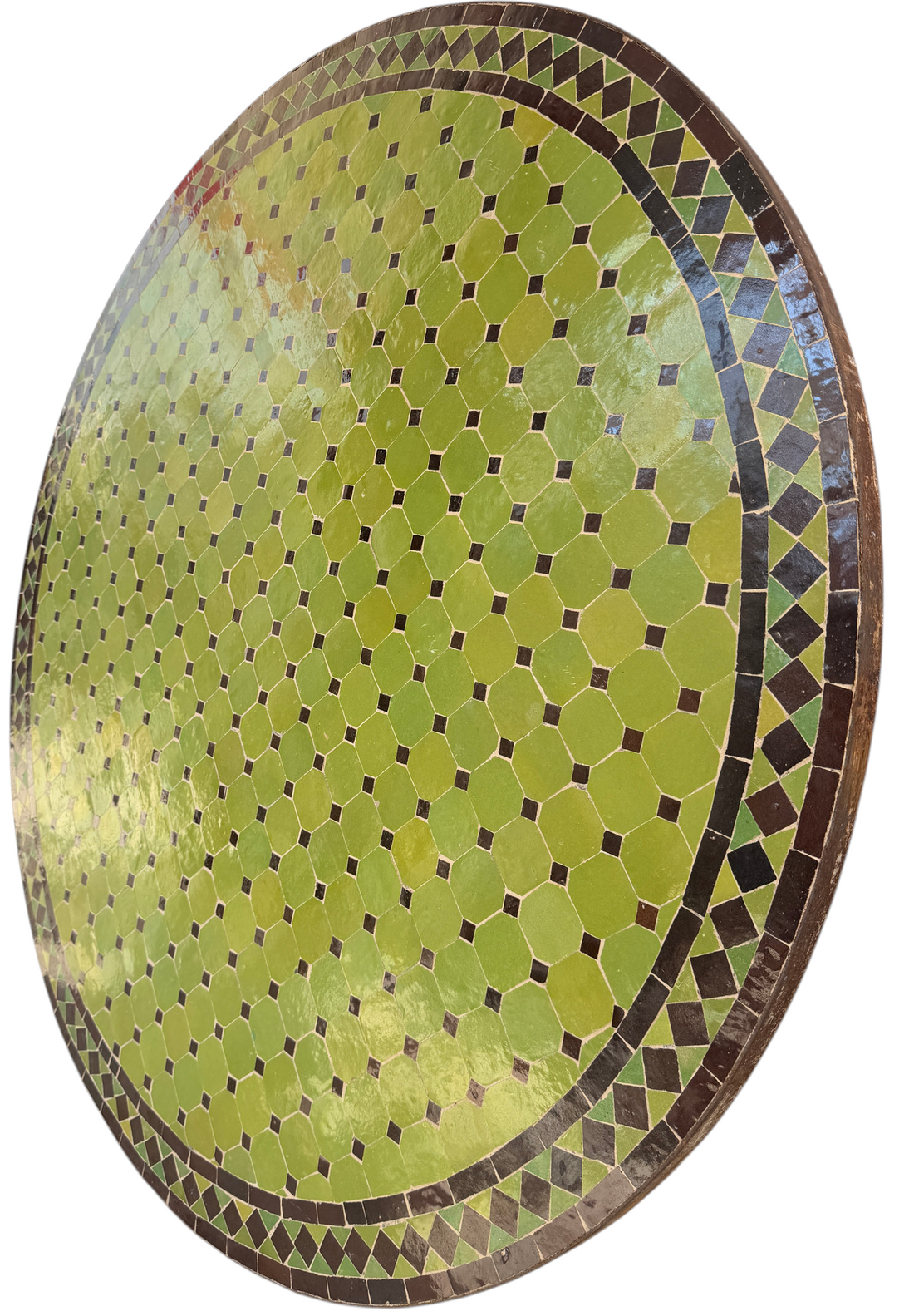 48" Multi Limon Zellige Mosaic Table Top