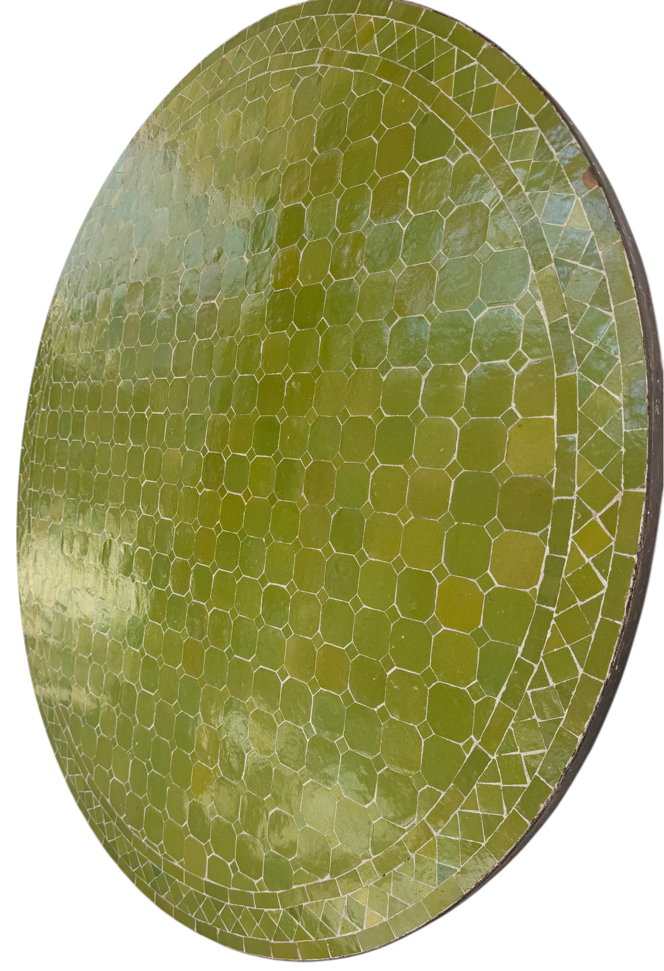 48" Limon Zellige Mosaic Table Top