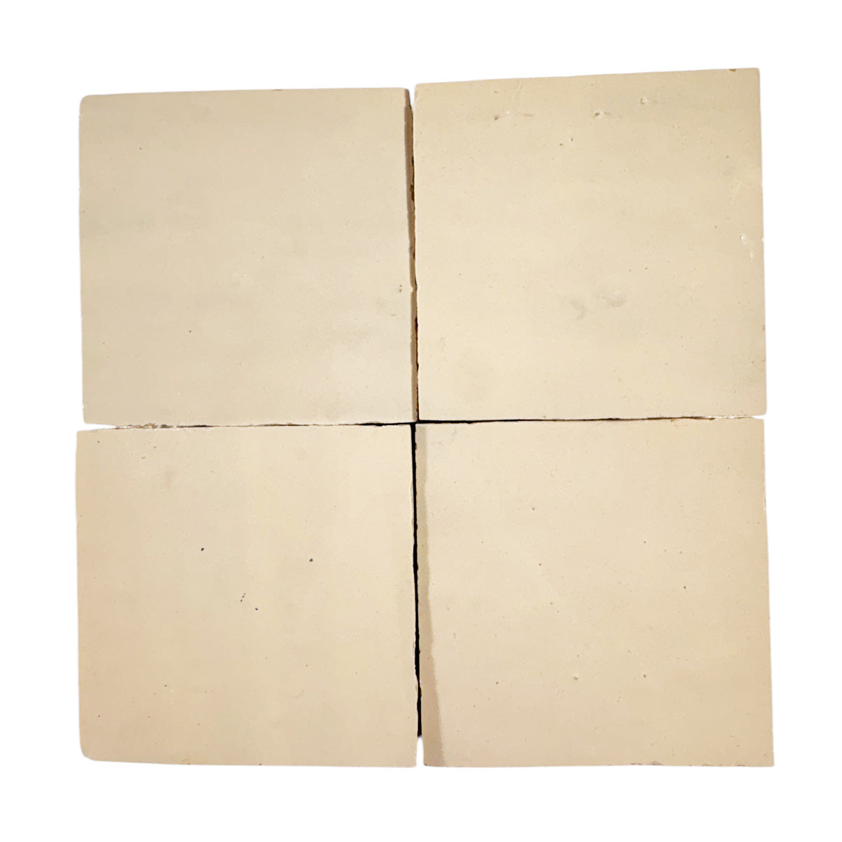 Creme 4x4 Zellige Tile