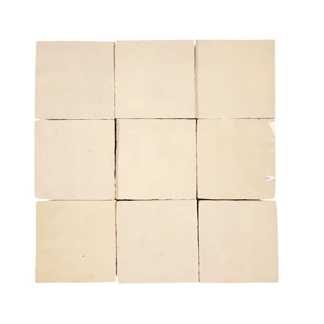 Creme 4x4 Zellige Tile