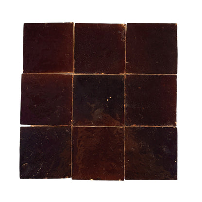 Bourbon 4x4 Zellige Tile