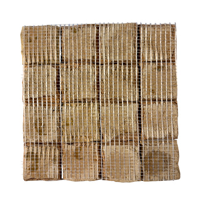 Honey 2x2 Zellige Mosaic Tile