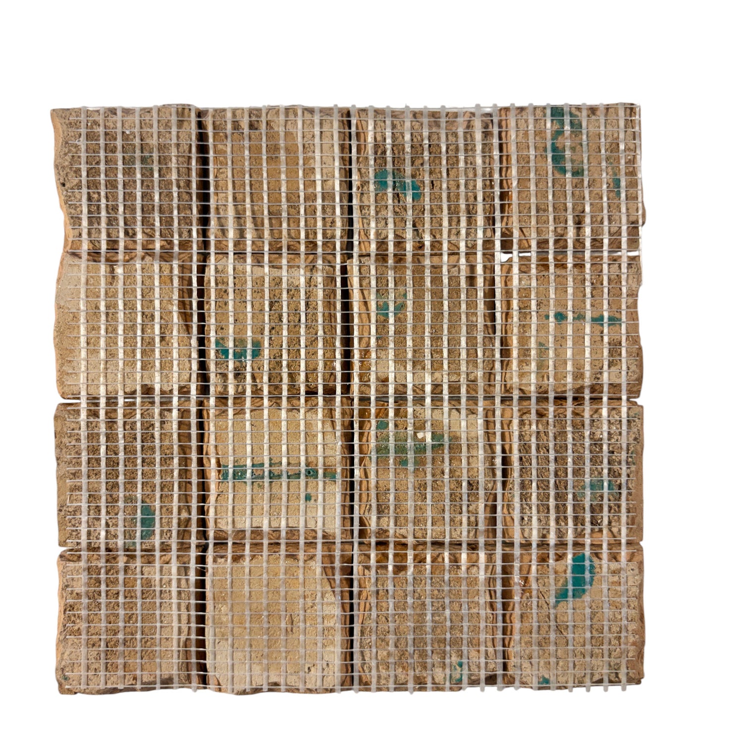 Aqua 2x2 Zellige Mosaic Tile