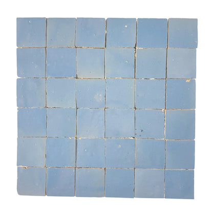 Chambray 2x2 Zellige Mosaic TIle