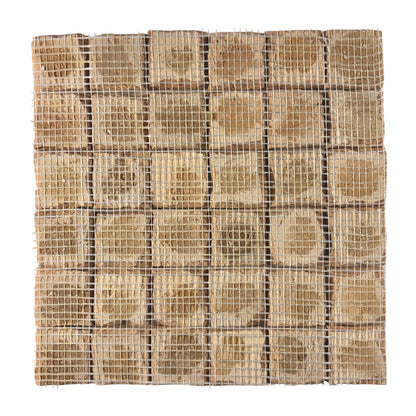 Natural Unglazed 2x2 Zellige Mosaic Tile