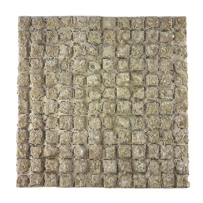 Aqua 1x1 Zellige Mosaic Tile