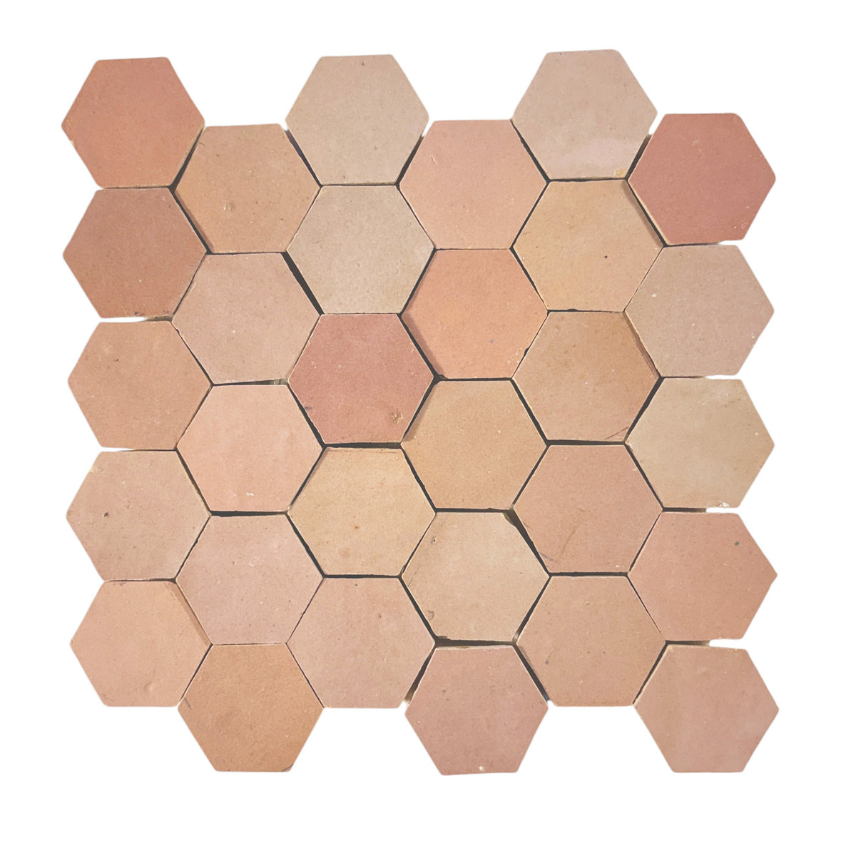 Adobe Hex Mosaic Zellige Tile