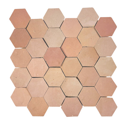 Adobe Hex Mosaic Zellige Tile