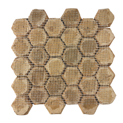 Adobe Hex Mosaic Zellige Tile