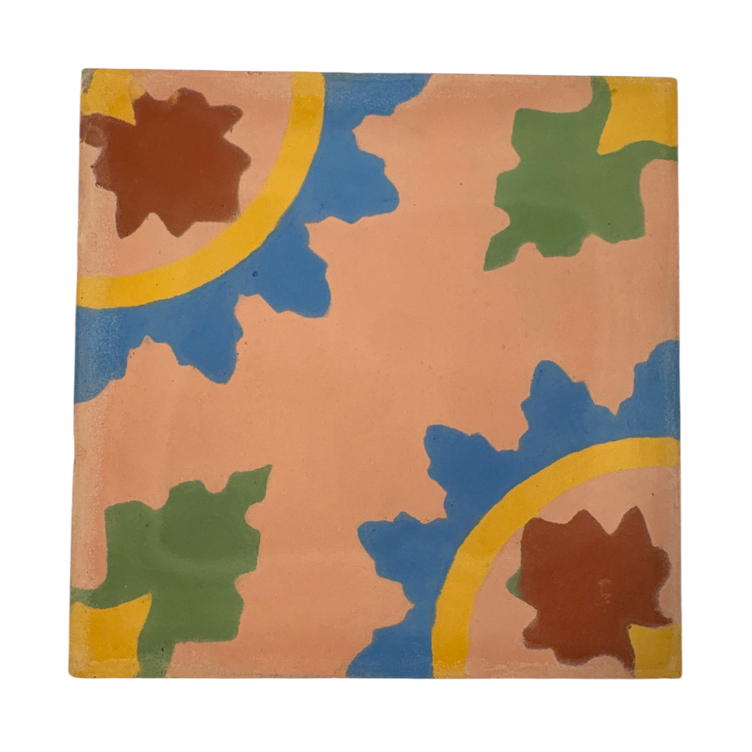 Mansour (Rust Multi) Cement Tile