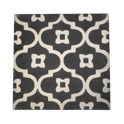 Lantern (Noir+Blanca) Cement Tile