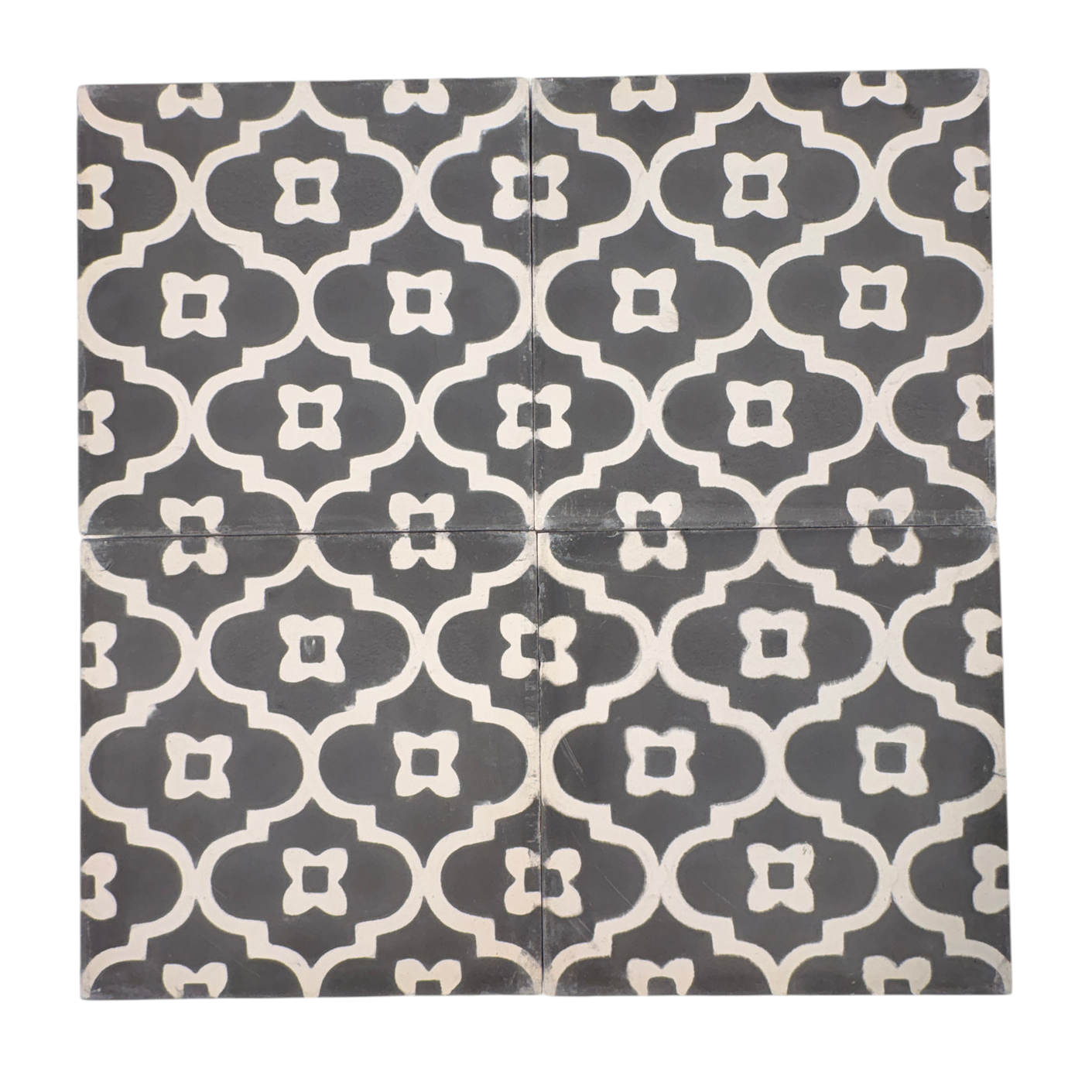 Lantern (Noir+Blanca) Cement Tile