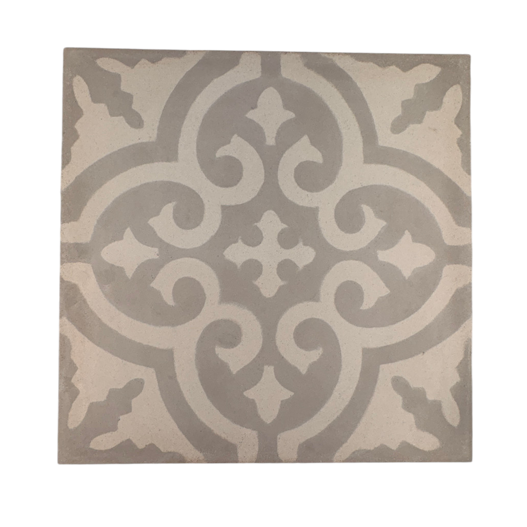 Medina (Gris+Blanca) Cement Tile