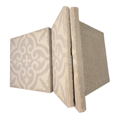 Medina (Gris+Blanca) Cement Tile