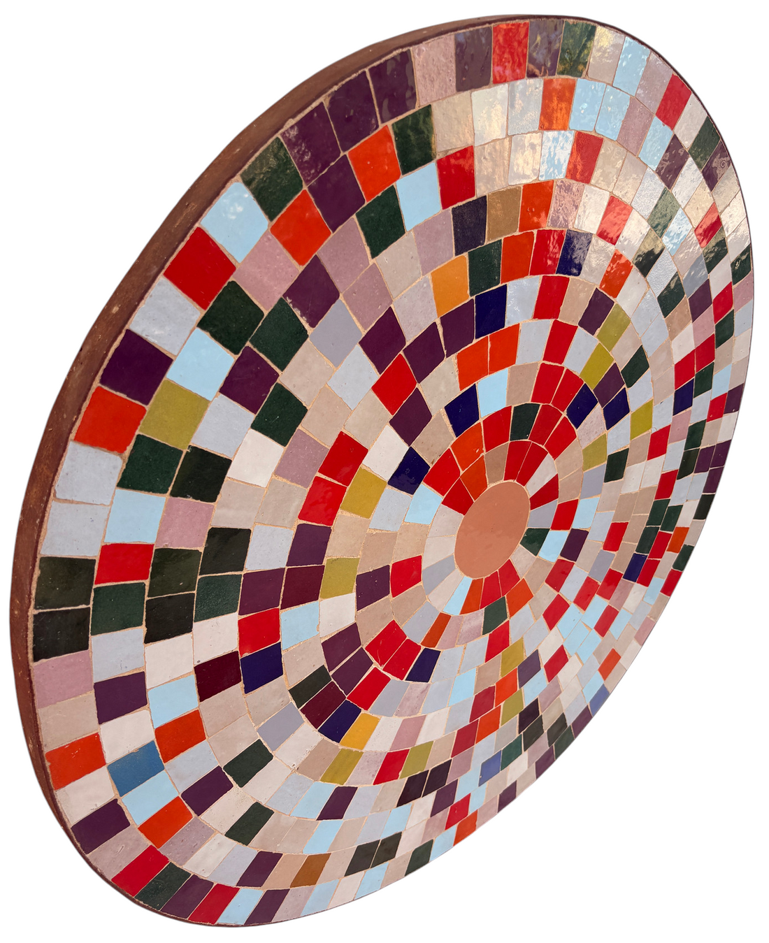 32" Multi Zellige Mosaic Table Top