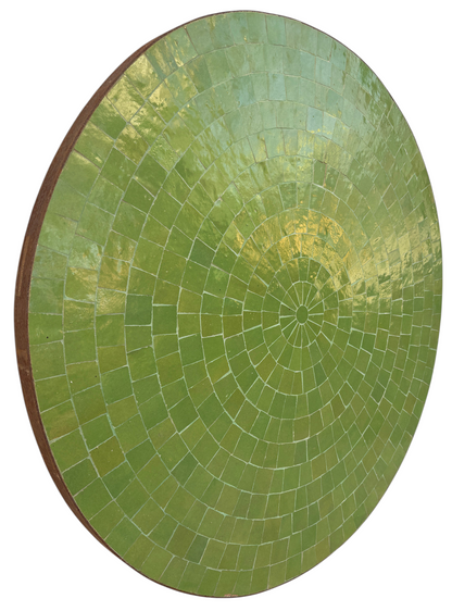 32" Limon Zellige Mosaic Table Top