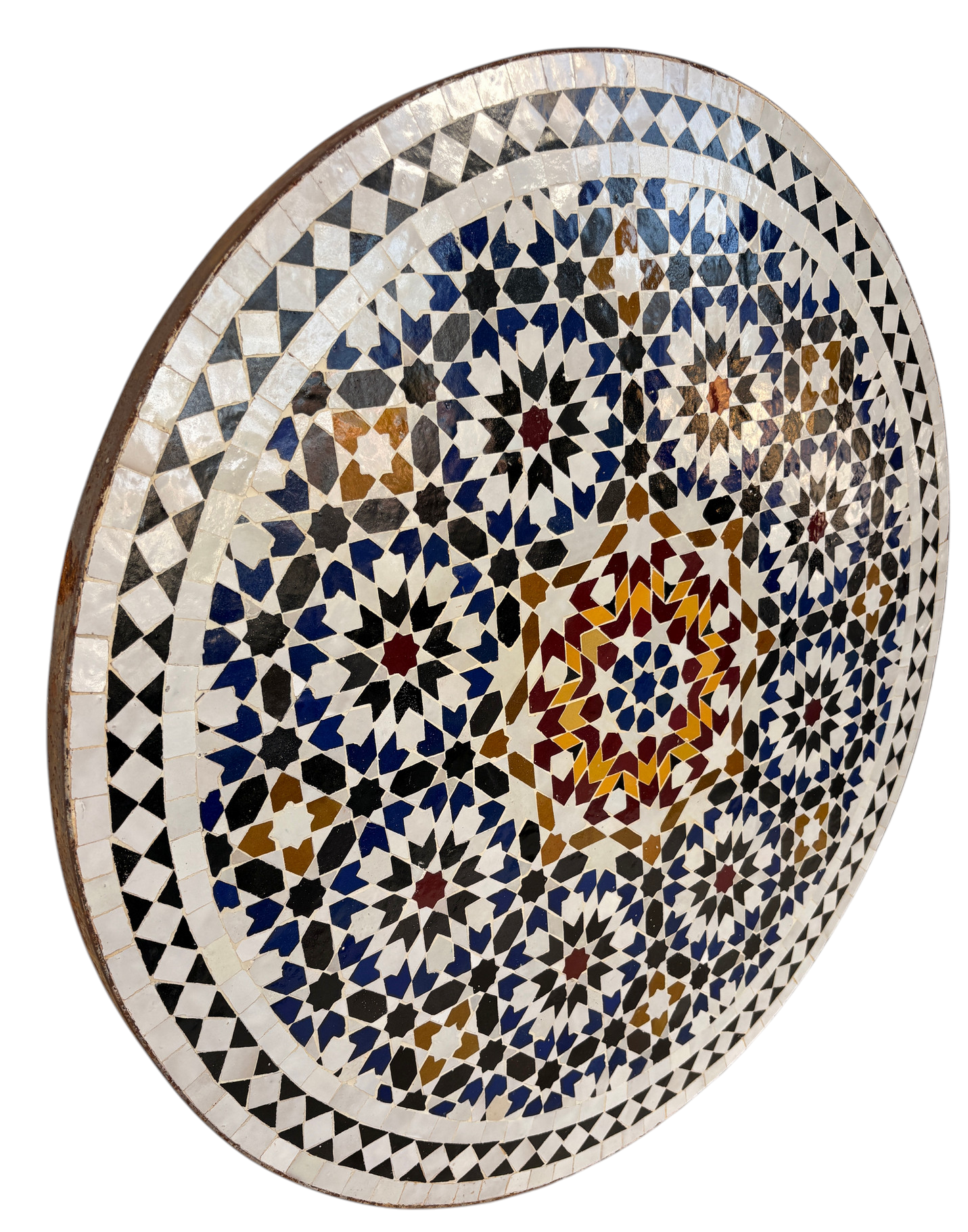 32" Multi Zellige Mosaic Table Top