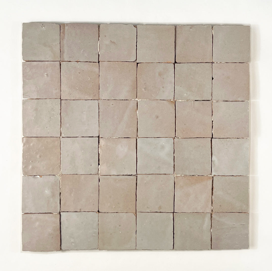 2x2 Sand Zellige Mosaic Tile