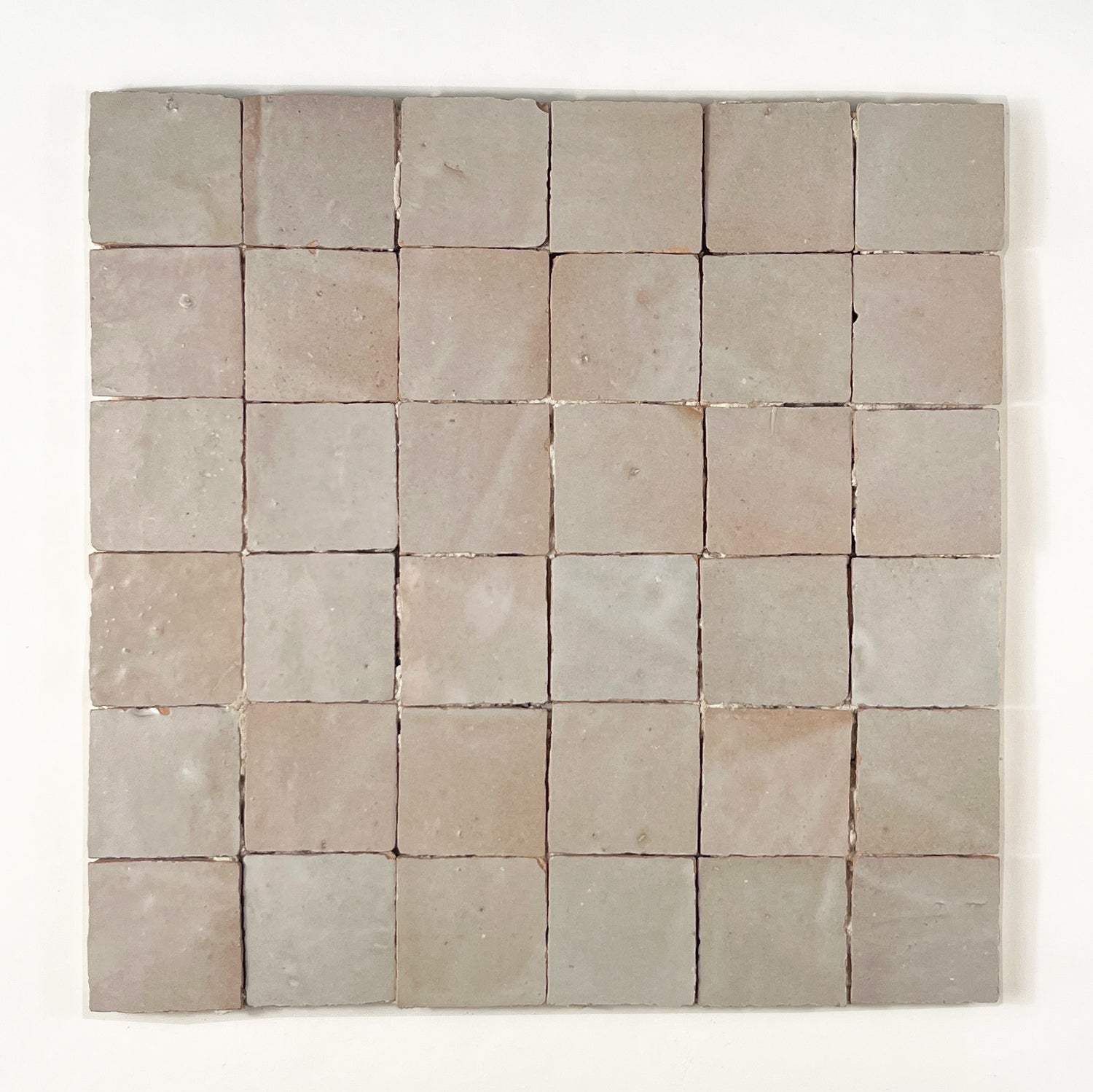 2x2 Sand Zellige Mosaic Tile