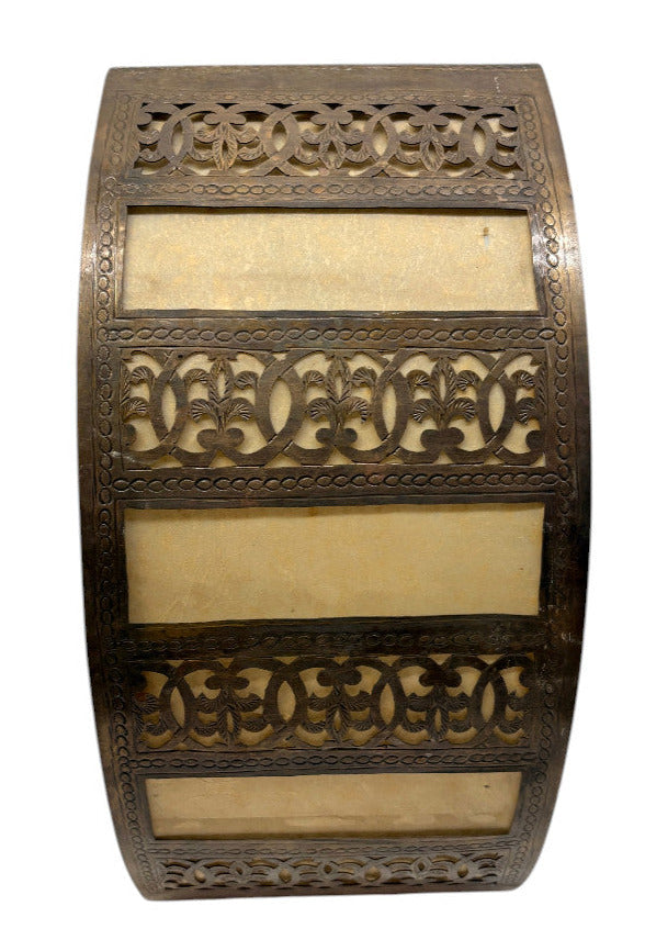 Banded Medallion Sconce