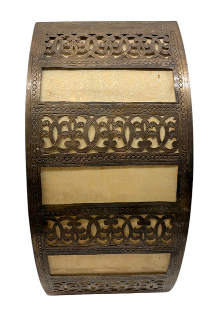 Banded Medallion Sconce