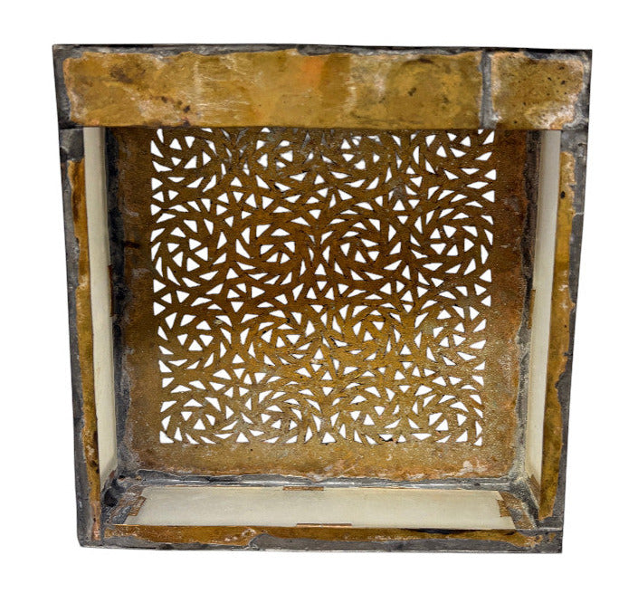 Square Vine Panel Sconce