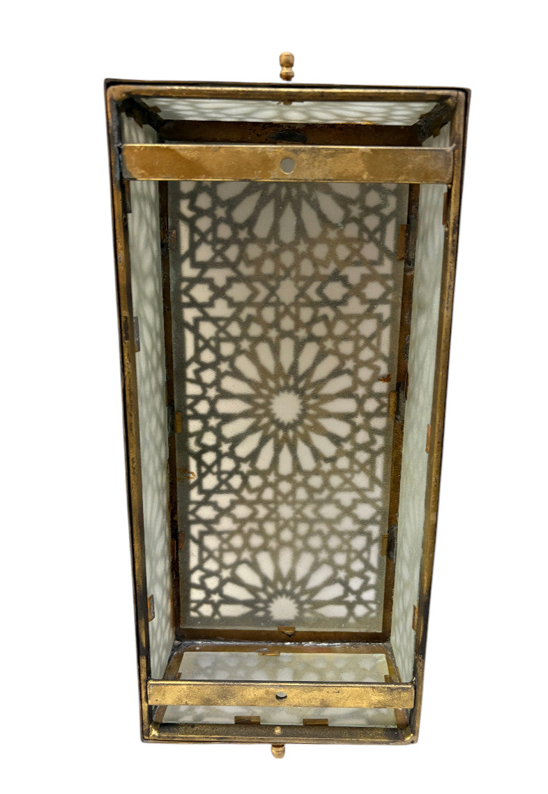 Radiating Medallion Panel Sconce