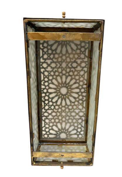Radiating Medallion Panel Sconce