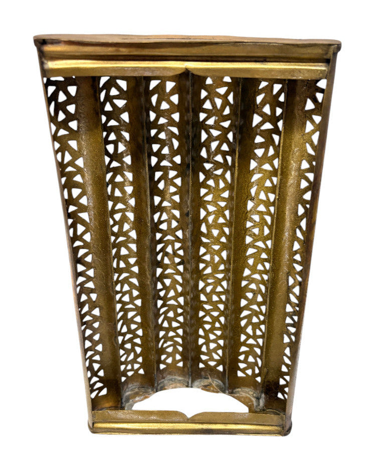 Intricately Designed Brass Wall Sconce