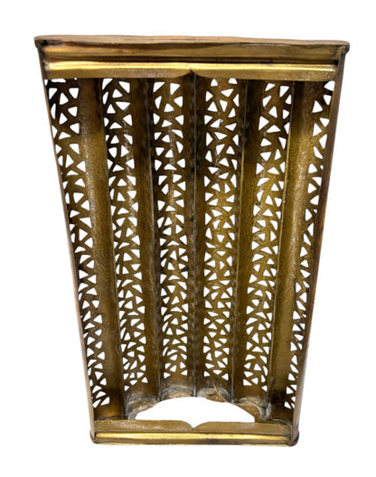 Intricately Designed Brass Wall Sconce