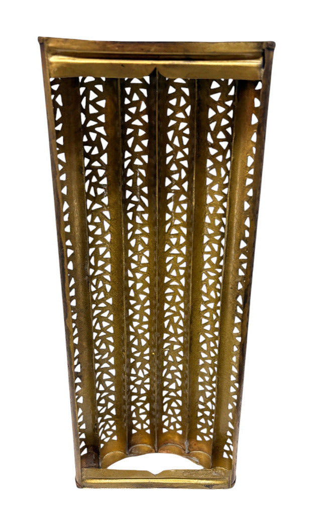 Intricately Designed Brass Wall Sconce