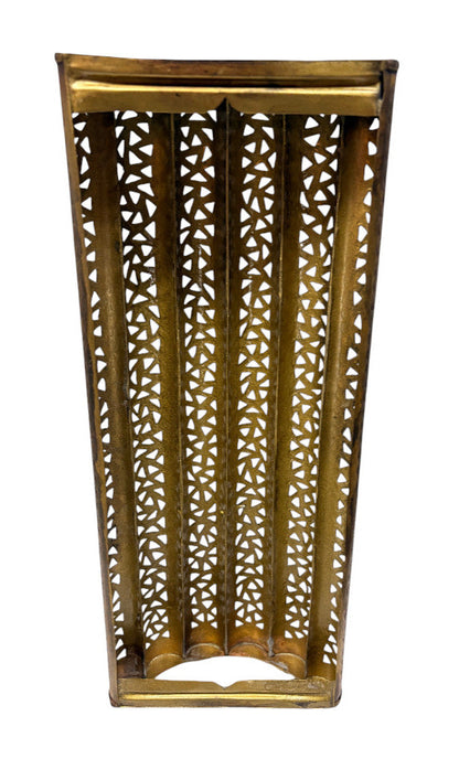 Intricately Designed Brass Wall Sconce