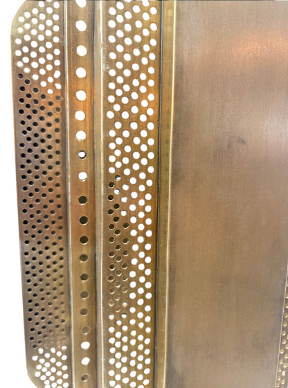 Art Deco Brass Wall Sconce