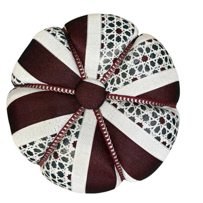 Moroccan Stuffed Fabric Pouf