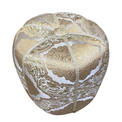 Moroccan Stuffed Fabric Pouf