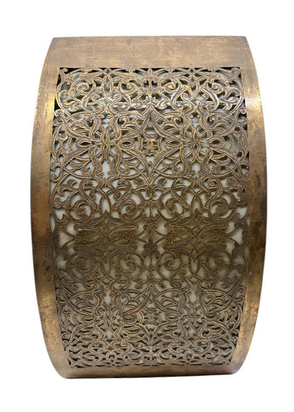 Half Moon Medallion Sconce