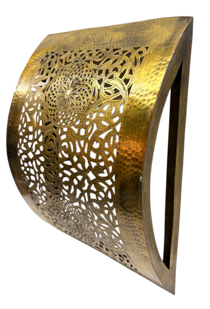 Half Moon Medallion Sconce