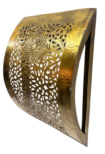 Half Moon Medallion Sconce