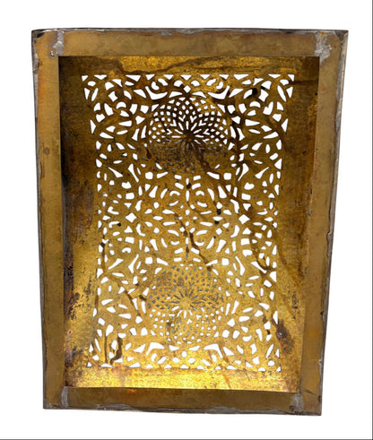 Half Moon Medallion Sconce