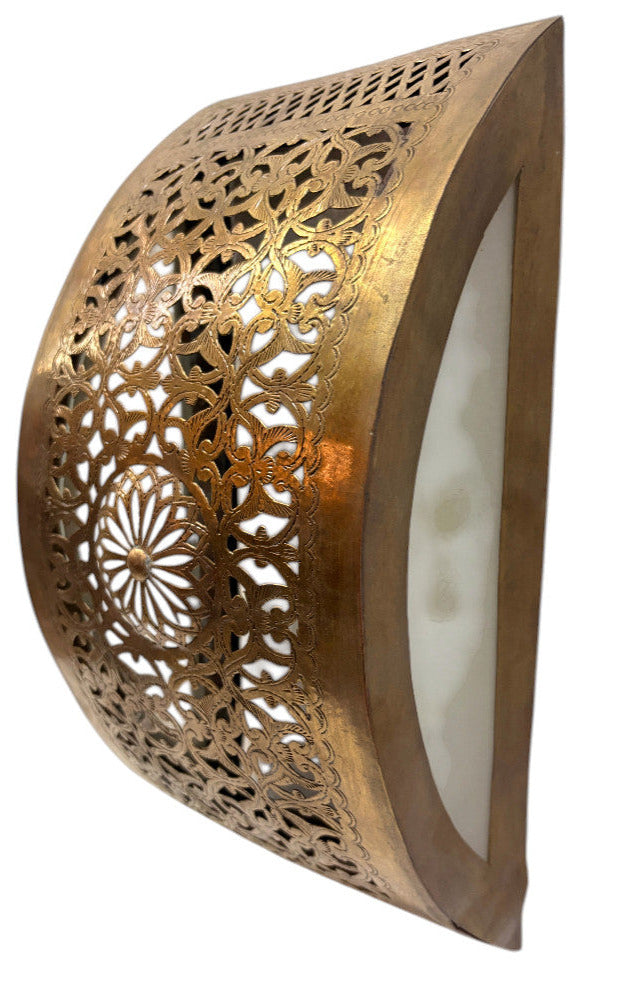 Rosette Medallion Sconce