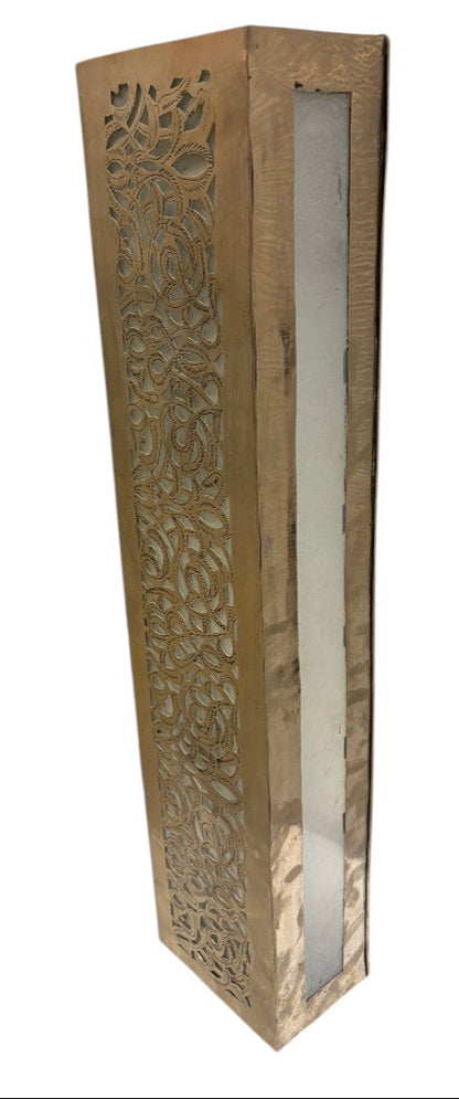 Tall Interlocking Panel Sconce